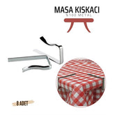 Takaz Global Masa Örtüsü Kelepçesi Metal 8 ADET 718254